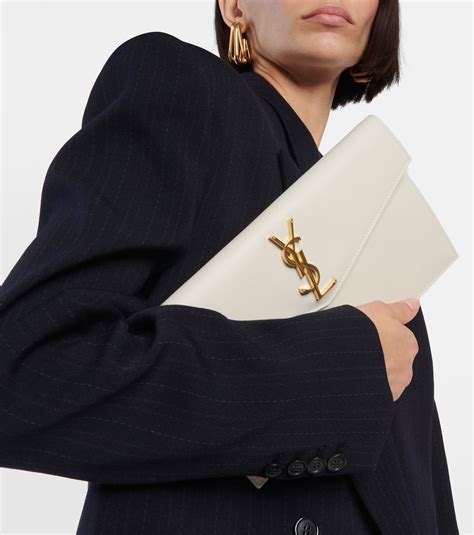 yves saint laurent uptown clutch.